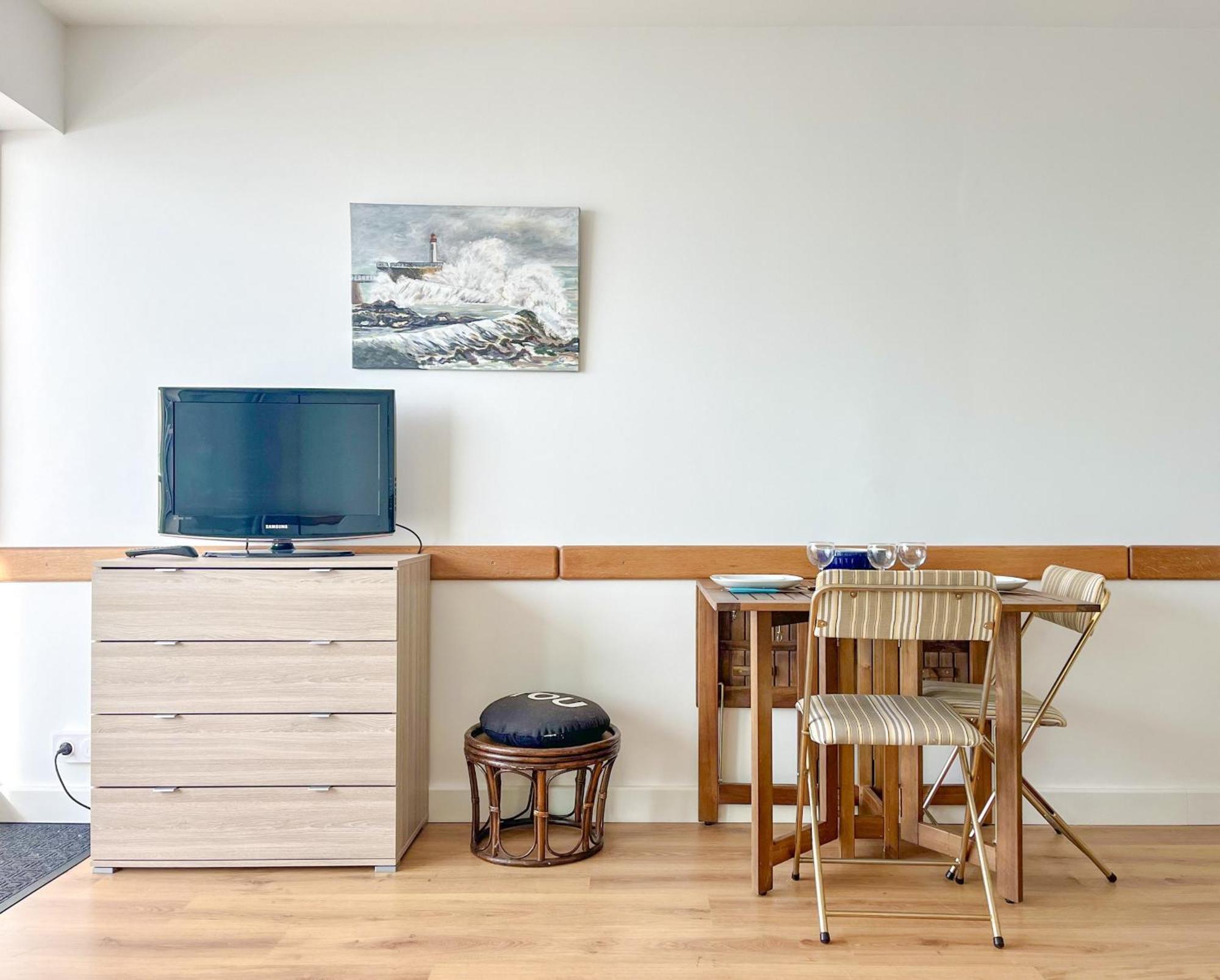 Joli Appartement Avec Vue Imprenable Sur La Baie Des Sables - 4 Pers Les Sables-dʼOlonne Exteriér fotografie