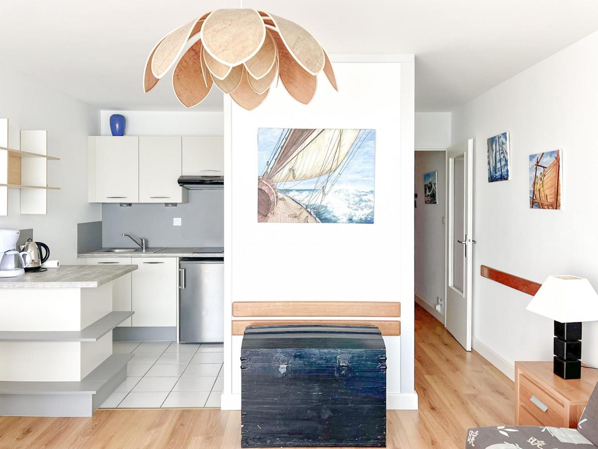 Joli Appartement Avec Vue Imprenable Sur La Baie Des Sables - 4 Pers Les Sables-dʼOlonne Exteriér fotografie