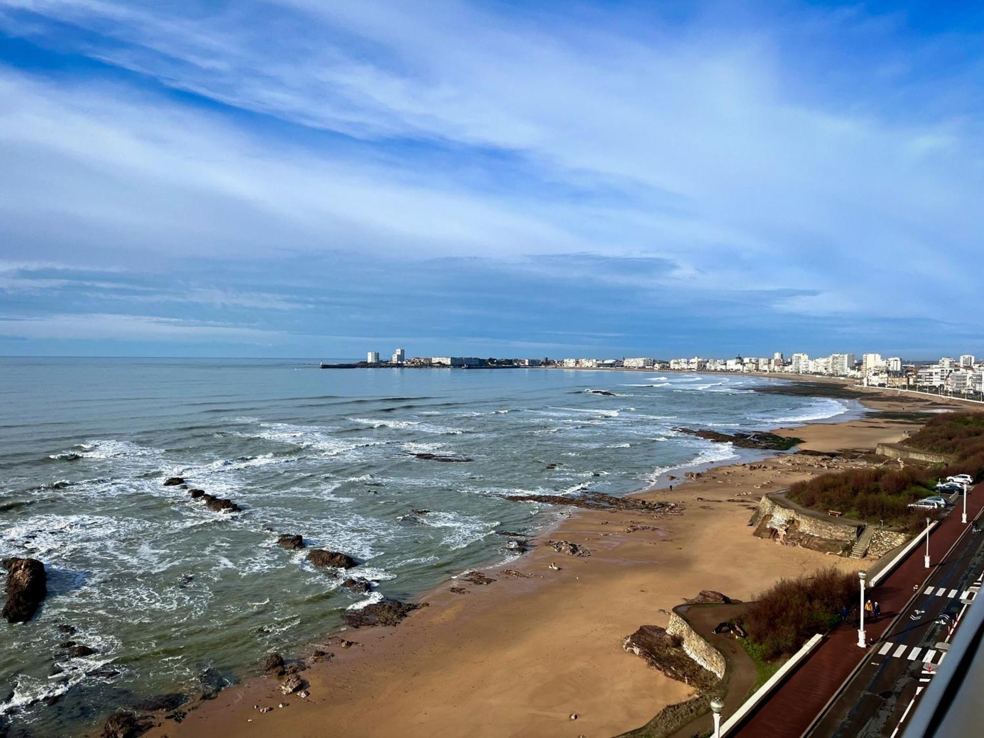 Joli Appartement Avec Vue Imprenable Sur La Baie Des Sables - 4 Pers Les Sables-dʼOlonne Exteriér fotografie