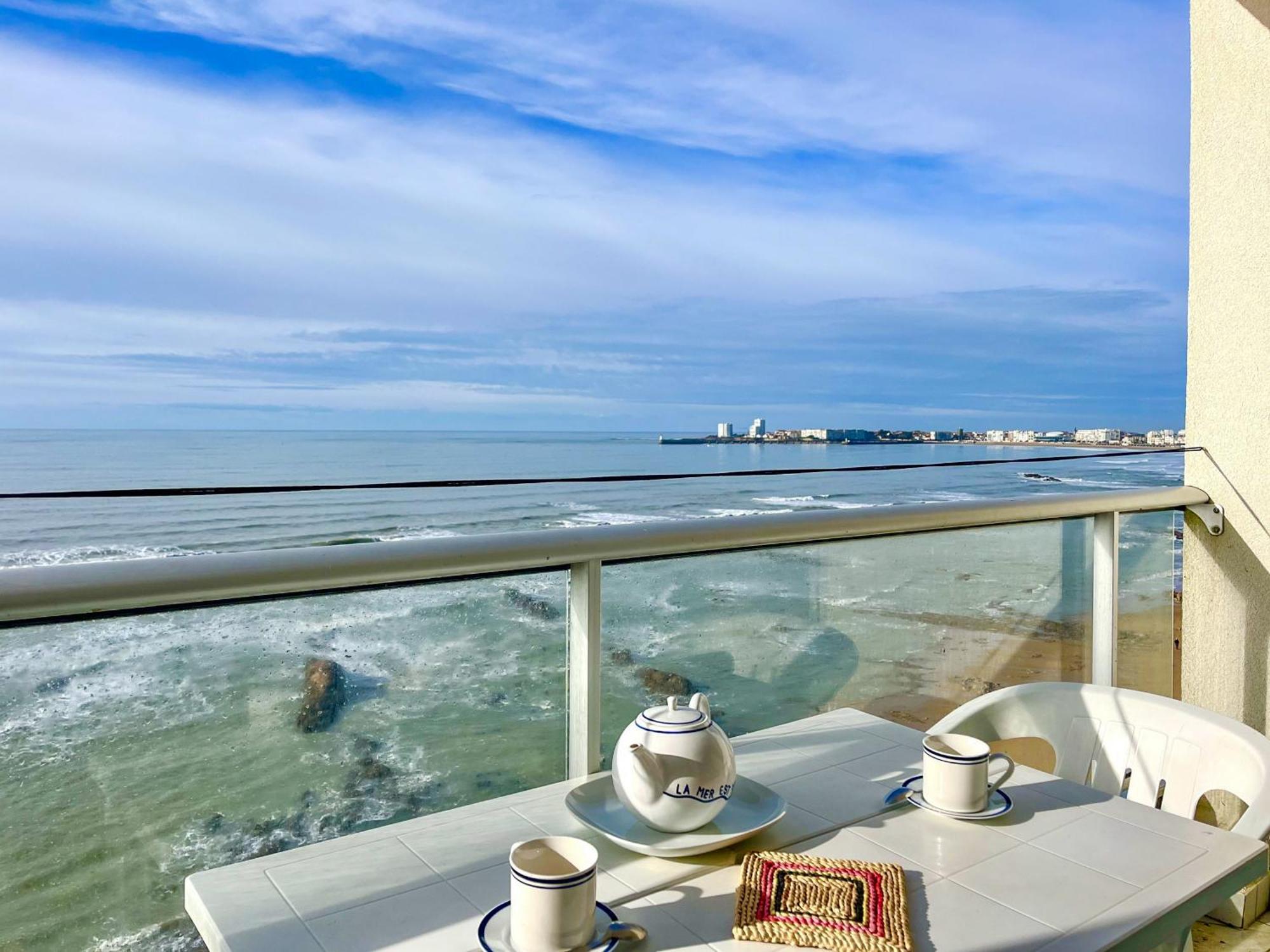 Joli Appartement Avec Vue Imprenable Sur La Baie Des Sables - 4 Pers Les Sables-dʼOlonne Exteriér fotografie